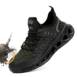 Steel Toe Shoes for Women Men Wide Non Slip