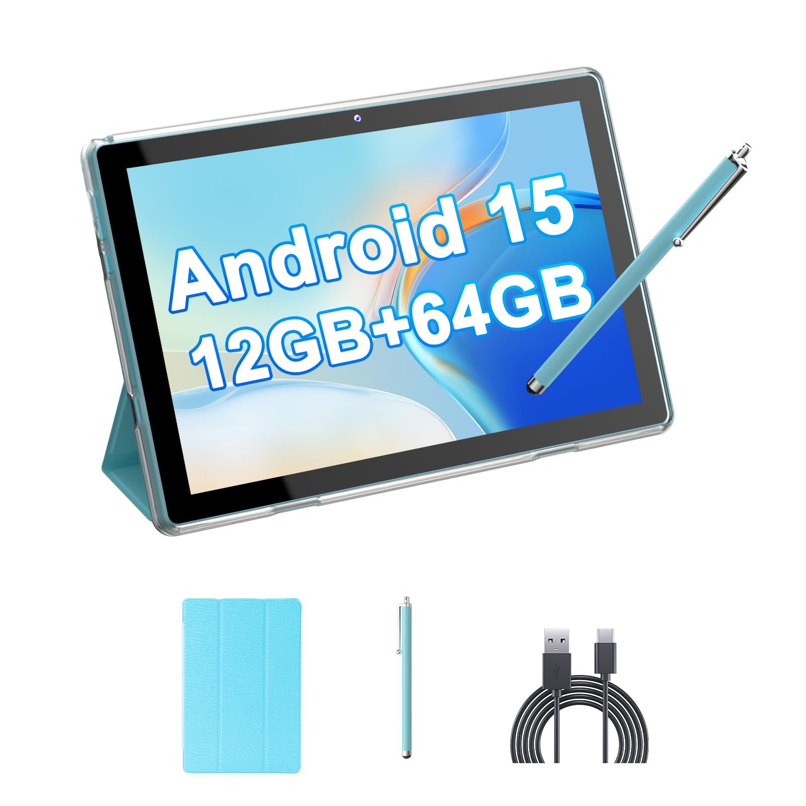 HOTTABLET 10" Android 15 Tablet with