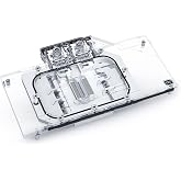 Alphacool Eisblock Aurora Acryl GPX-N RTX 3070TI SG with Backplate (13032) | Nickel-Plated Copper Block, Acrylic Top, Addressable aRGB LEDs Embedded in Cooler, Cools VRMs and RAM