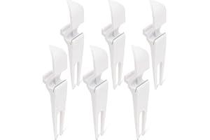 GOPONG GoSports Golf Beer Shotgun Divot Tool and Cigar Holder - Choose Your Color - 6 Pack For Golfers Who Like to Party