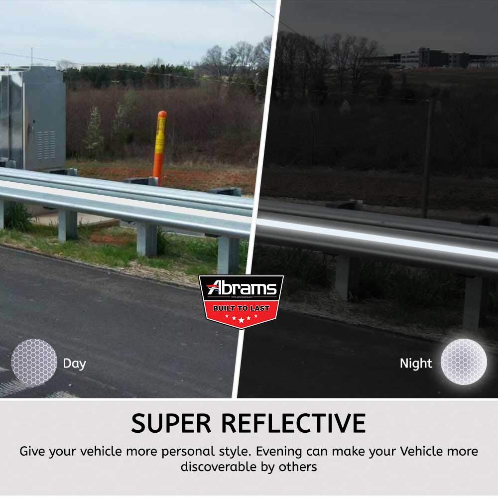 Abrams Solas Reflective Tape Marine Grade Safety Warning Tape Silver