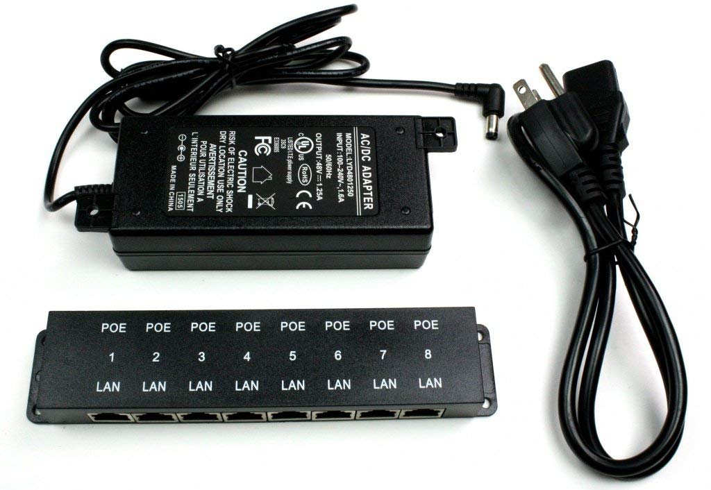 POE-8 Port (WS-POE-8-48v60w)