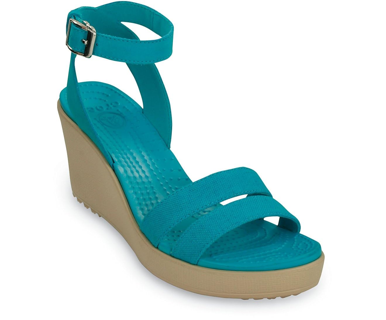 Buy crocs Leigh Women Wedge in Blue at Amazon.in