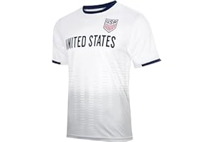 Icon Sports Officially Licensed US Soccer Federation Game Day Shirt - Unisex Adult