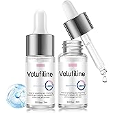 Volufiline Serum, Volufiline Serum Under Eye, Cosmetic Grade Ampoule for Improve Skin Elasticity Face Body Fine Lines Hydrating Texture, 10ml*2
