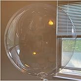 Clear Balloons, Pre Stretched 20" Clear Balloons Transparent 15Pcs Big BoBo Bubble Balloons for Indoor Outdoor Christmas New Year Party Decoration