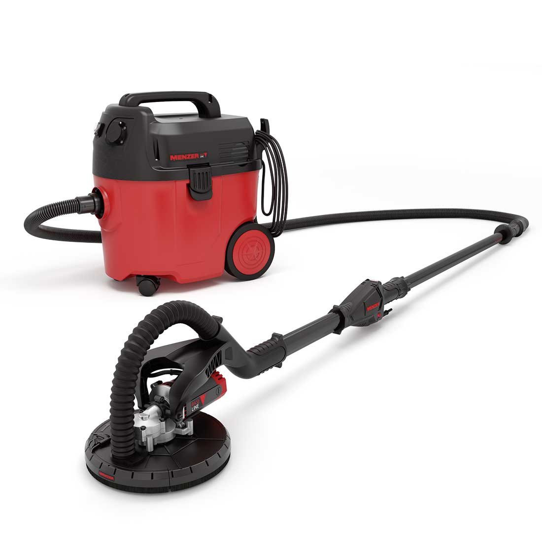 Wall Sander LHS 225 VARIO + Industrial Vacuum Cleaner/incl. manufacturer's warranty & abrasives