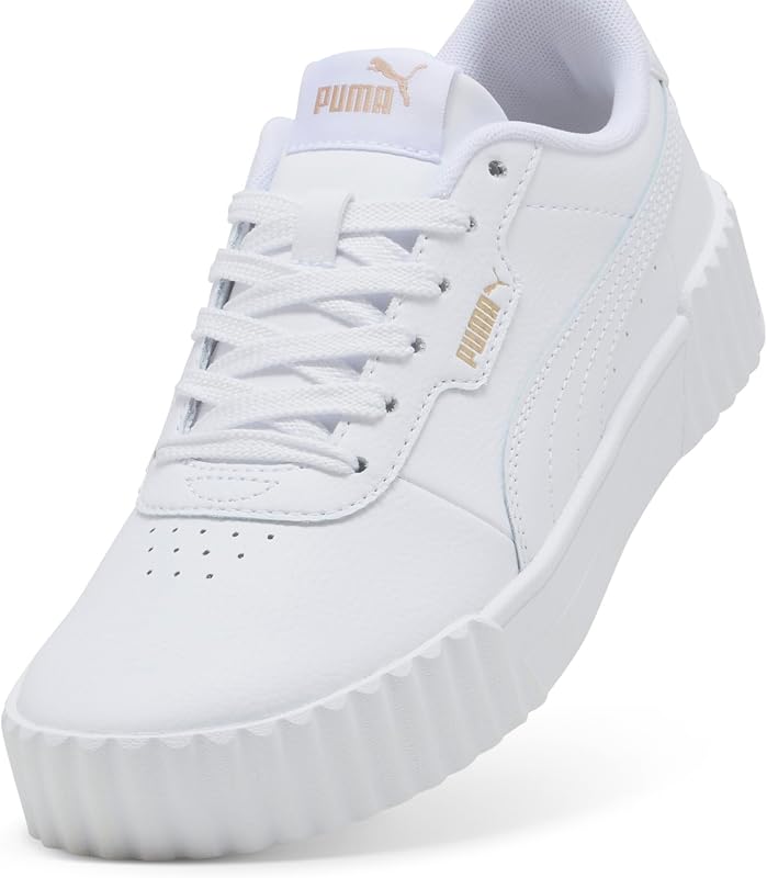 Damen Carina Adult Sneaker, Puma White Puma Gold, 41 EU — Foto 7 von 7