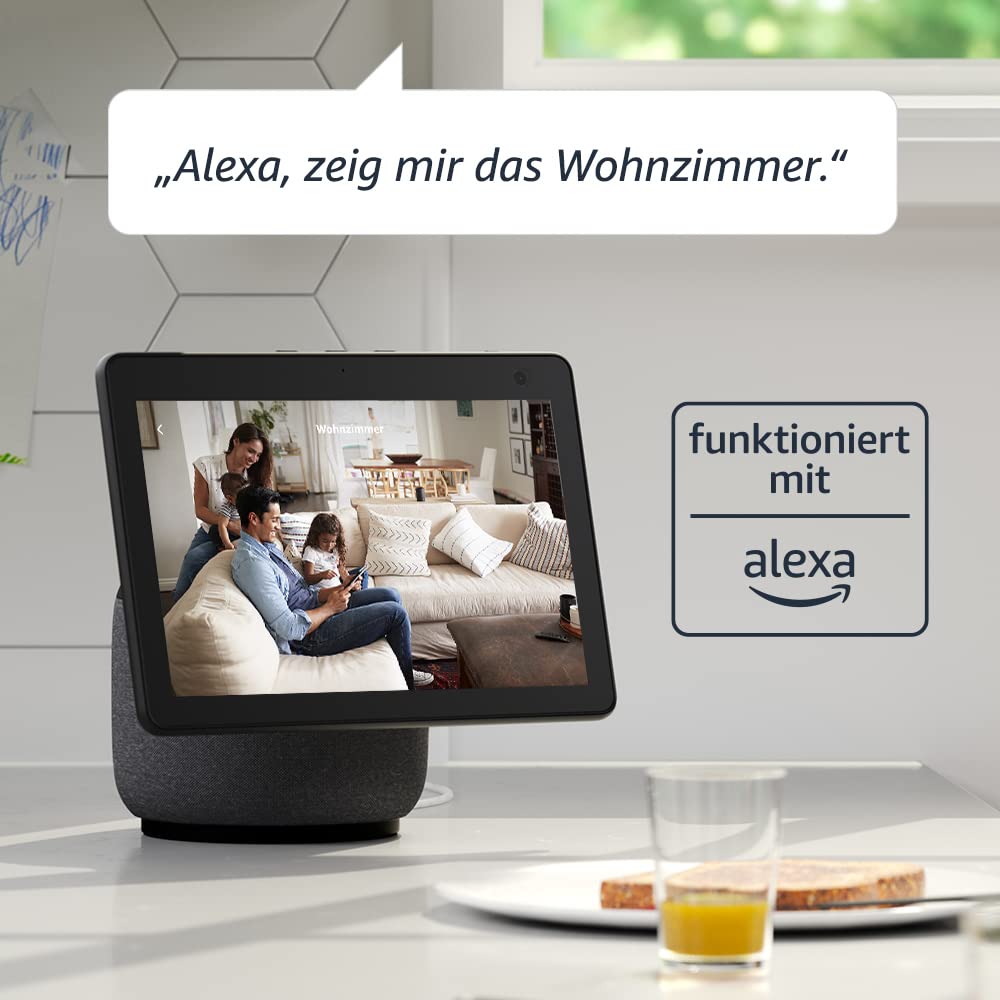 Blink Mini – Kompakte, smarte Plug-in-Überwachungskamera für innen, 1080p-HD-Video, Nachtsicht, Zwei-Wege-Audio, Bewegungserfassung; einfache Einrichtung, funktioniert mit Alexa – 1 Kamera (schwarz) 4