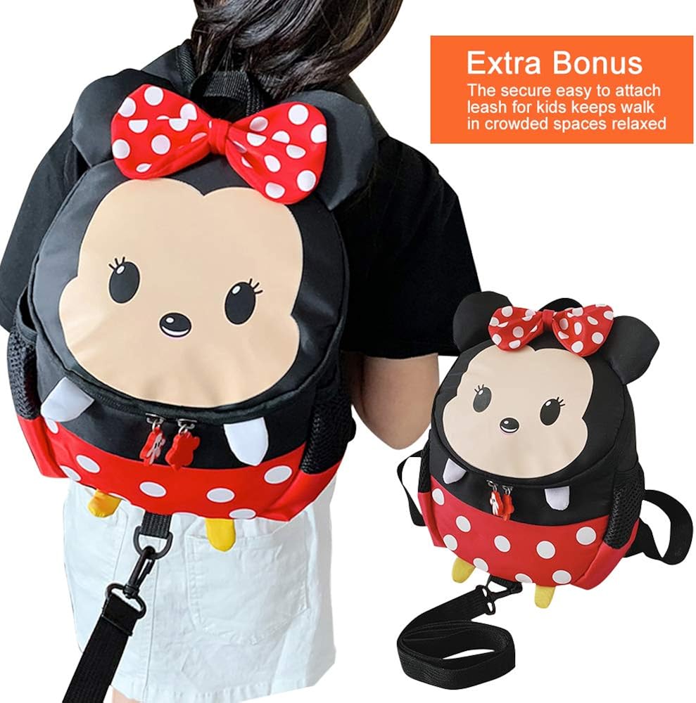 minnie mouse backpack leash