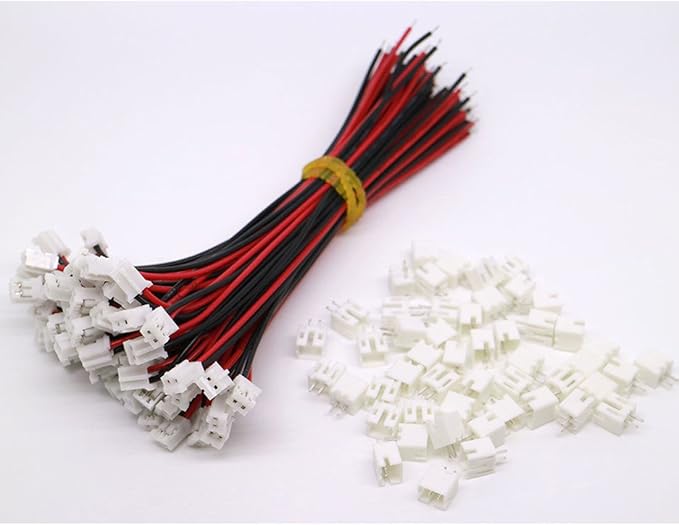 Tank Mini 5 Paia Cavi JST SH 1,25 Mm, 2 Pin, 15 Cm - NUOVI, Per Modellismo E Progetti Elettronici Cavetti JST SH 1.25mm - Foto 10