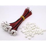 20 Sets Mini Micro Jst 2.0 Ph 2-Pin Connector Plug Male With 150mm Cable & Female