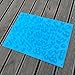 nemoyard 2 Pcs Pebble Foot Massage Mat Health Care Acupressure Shiatsu Circulation Reflexology, Sports Mat for Pain Relief and Body Health(Blue)