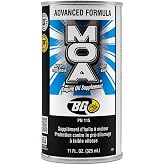 BG Advanced Formula MOA PN 115 Motor Oil Additive, Engine Oil Supplement, 11 fl oz Can with Keychain, Pack of 1