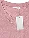 Women Short Sleeve Tops, Messic Women's V Neck Lightweight Casual Loose Fit Comfy Shirts Pleated Knitted Blouse Shirt(Red,L)