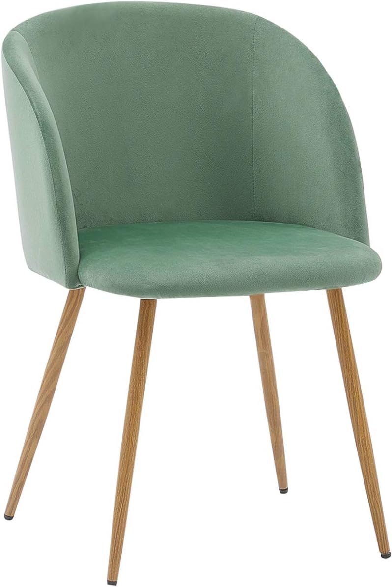 Sillas de Comedor de Terciopelo Silla de Salón Estilo Nórdico, Sillas