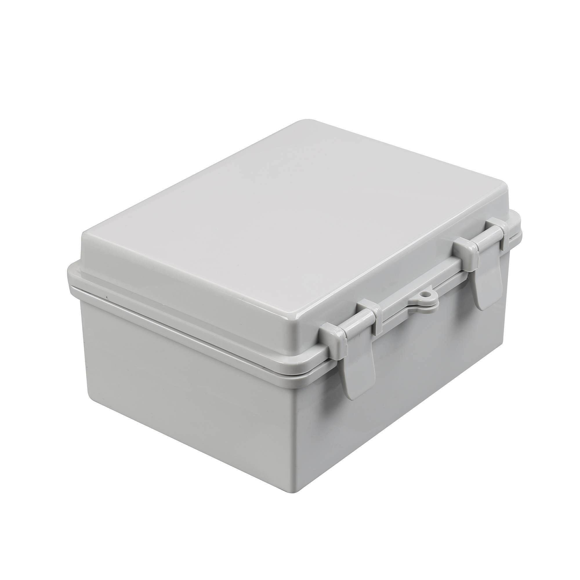 CrocSee ABS Plastic Dustproof Waterproof IP65 Junction Box Universal Durable Electrical Project Enclosure with Lock (8.6
