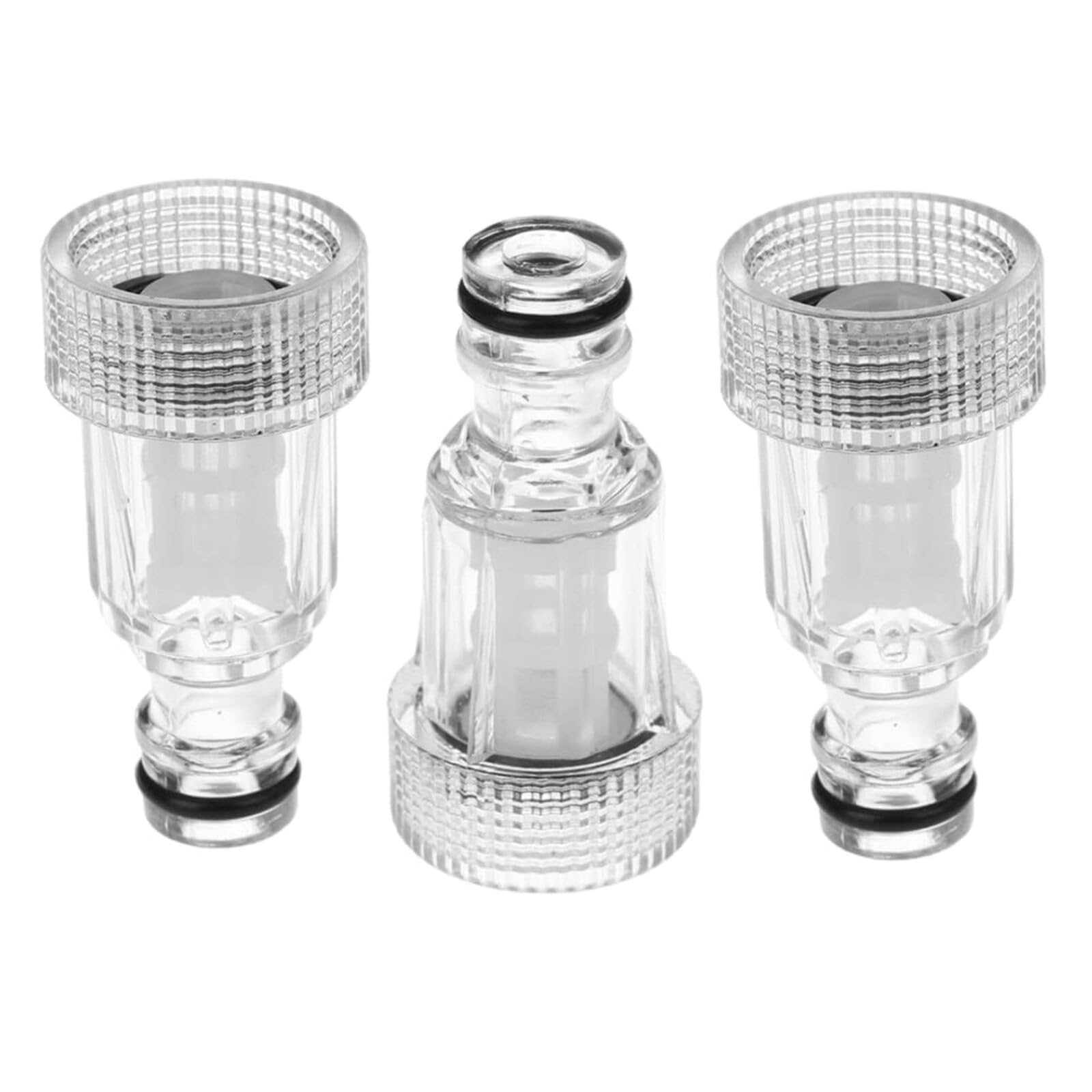 Pressure Washer Gun Adapter Plastic Machine Water Filter Pressure Washer Hose Tap Connector, Washer Inlet Filter 3/4 Inch Connector, Pressure Washer Hose Fittings
