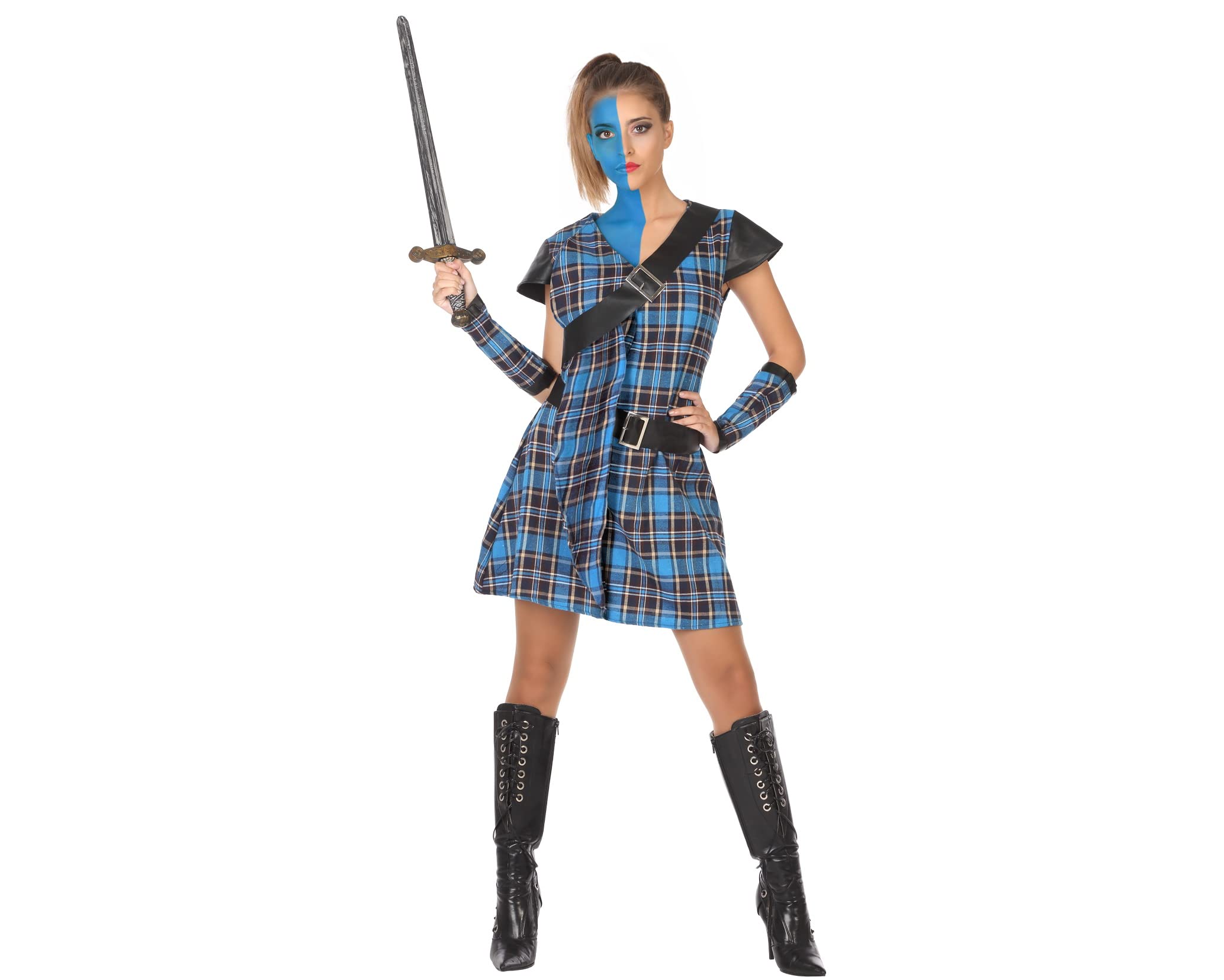 Atosa Costume Scottish William Wallace Woman XL