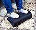 Under Desk Foot Rest - Ergonomic Non-Slip Black Mesh Material with Memory Pillow Cushion, Use with Your Office Chair to Relieve Knee, Leg, Foot Pain, Footrest for Home and Travel by Pure Journi