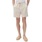 NN07 Men's Gregor Drawstring Linen Shorts 6.25"