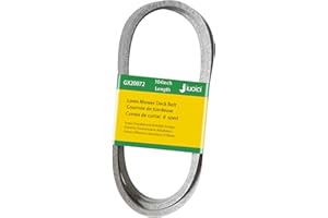 JIUOICI 2025 Upgraded GX20072 GY20570 Deck Belt Flat Belt 104 Inch Length Compatible with John Deere 42-Inch Deck L110 L100 D130 D105 D110 S100 E100 LA115 Lawn Riding Mower V-Belt, More Durable & Efficient