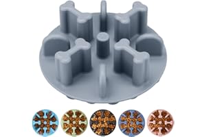 Animire Soft Silicone Anti-Choking Puzzle Slow Feeder Insert, Anti-Slip for Dog Bowls