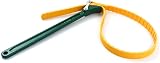 QWORK Belt Strap Wrench 15 Inch Adjustable Strap Oil Filter Opener 38.5in view 2