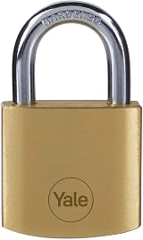 Yale Y110B/30/115/2 30mm Brass Padlock Pack of 2 with Hardened Shackle 3 Keys view 6