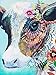 Colorful Cow Cross Stitch Kits, 14ct, Egyptian Cotton Thread 180x240 Stitch, 43x54cm Cross Stitch Kits