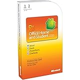 Microsoft Office 2010 Home and Student Product Key Card - Medialess