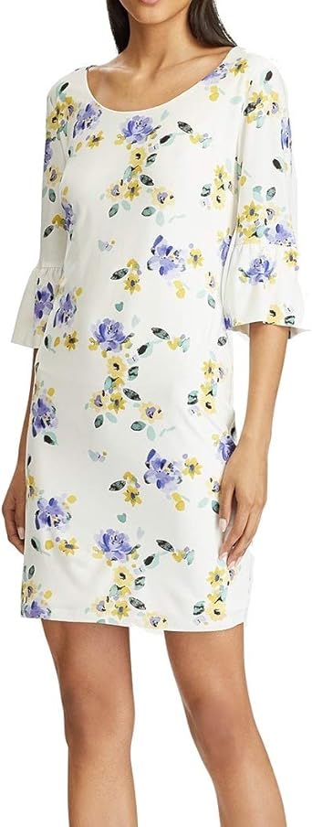 american living ruffled sheath dress