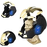 Iron Man MK5 Helmet - Wearable Voice & Remote Controlled Electronic Helmet With LED Eyes & Sound Effects, 1:1 Movie Prop Replica