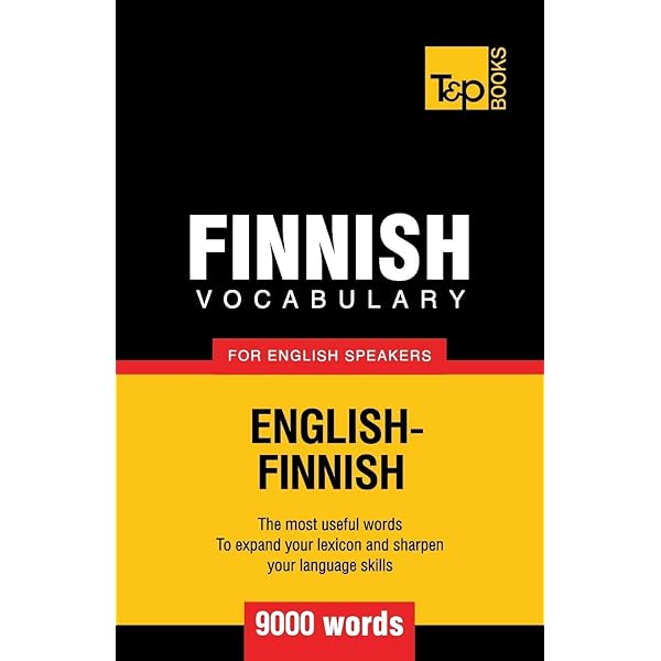 Englanti-Suomi, Suomi-Englanti Sanakirja/English-Finnish, Finnish