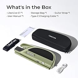 LiberLive C1 Stringless Smart Guitar, Foldable