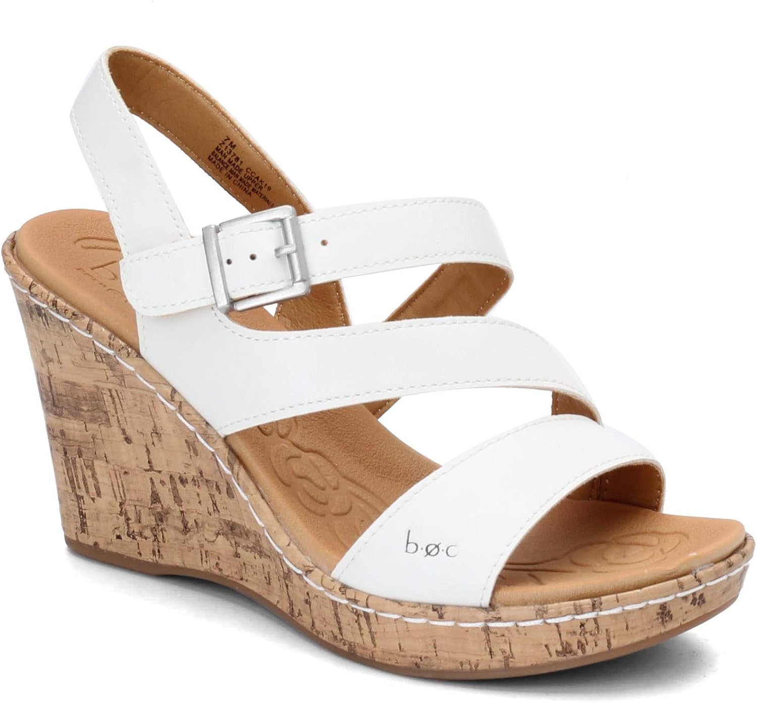 boc white wedge sandals