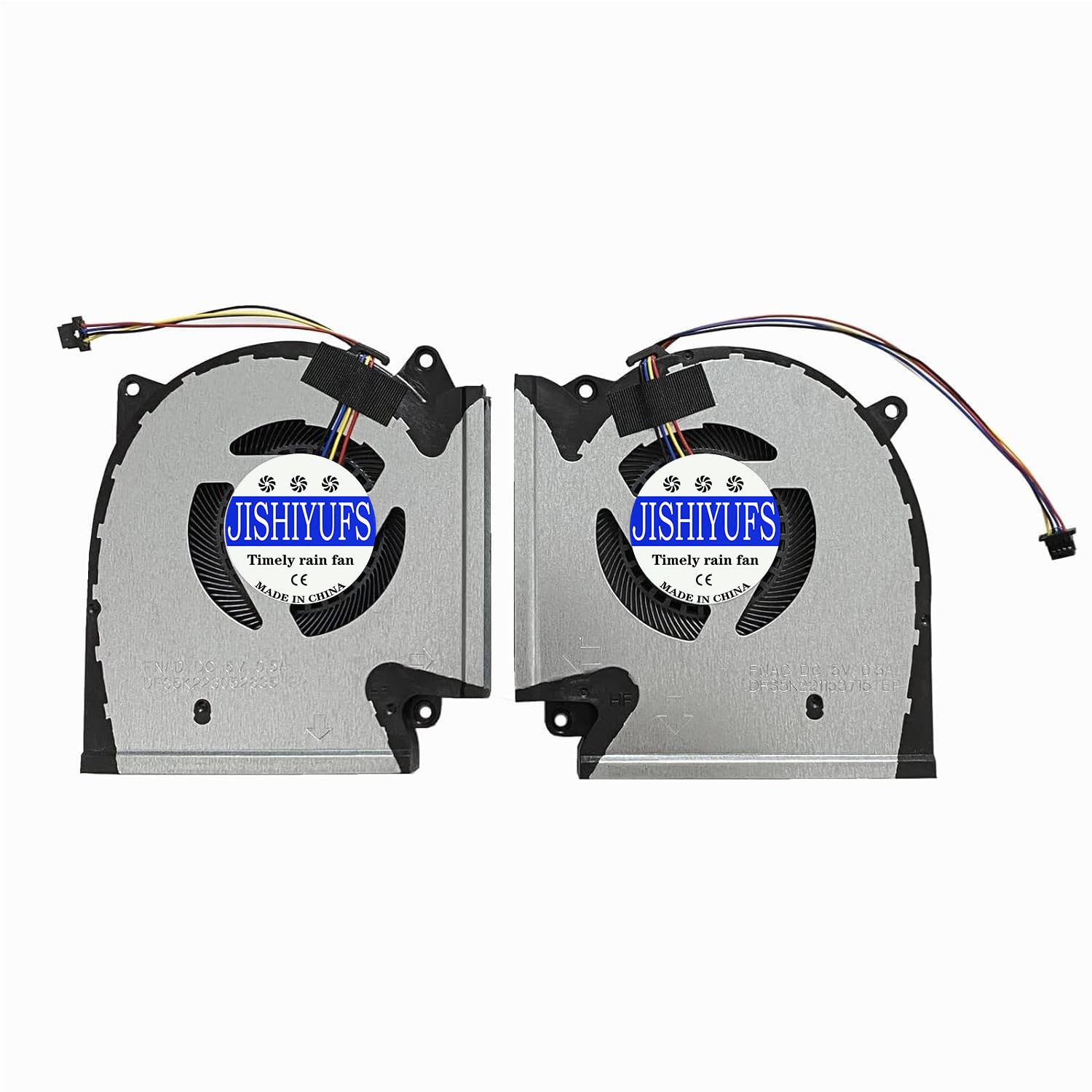JISHIYUFS New CPU Cooling Fan for ASUS ROG Strix G513IC G513IE G513IH G513QC G513QE G713IC G713IE G713IH G713QC G713QE Series DFS5K221153715 FNAC DFS5K222222 30528 35 FNAD DC5V 0.5A