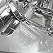 Spec-D Tuning 2LH-COR03-RS Toyota Corolla 4DR Chrome Crystal Headlights Clear Head Lamps