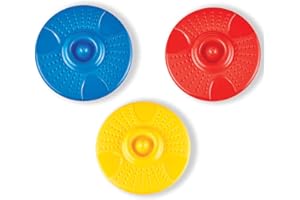 Kidoozie Fly n Spin Disc: Fun & Active Outdoor Toy for Kids 5+ - 3 Different Fun Colors!
