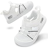 BARERUN Baby Boys Girls Water Sport Shoes Quick Dry Mesh First Walker Sandals Lightweight Non-Slip Toddler Barefoot Walking Sneakers for Beach Swim Pool Summer Play