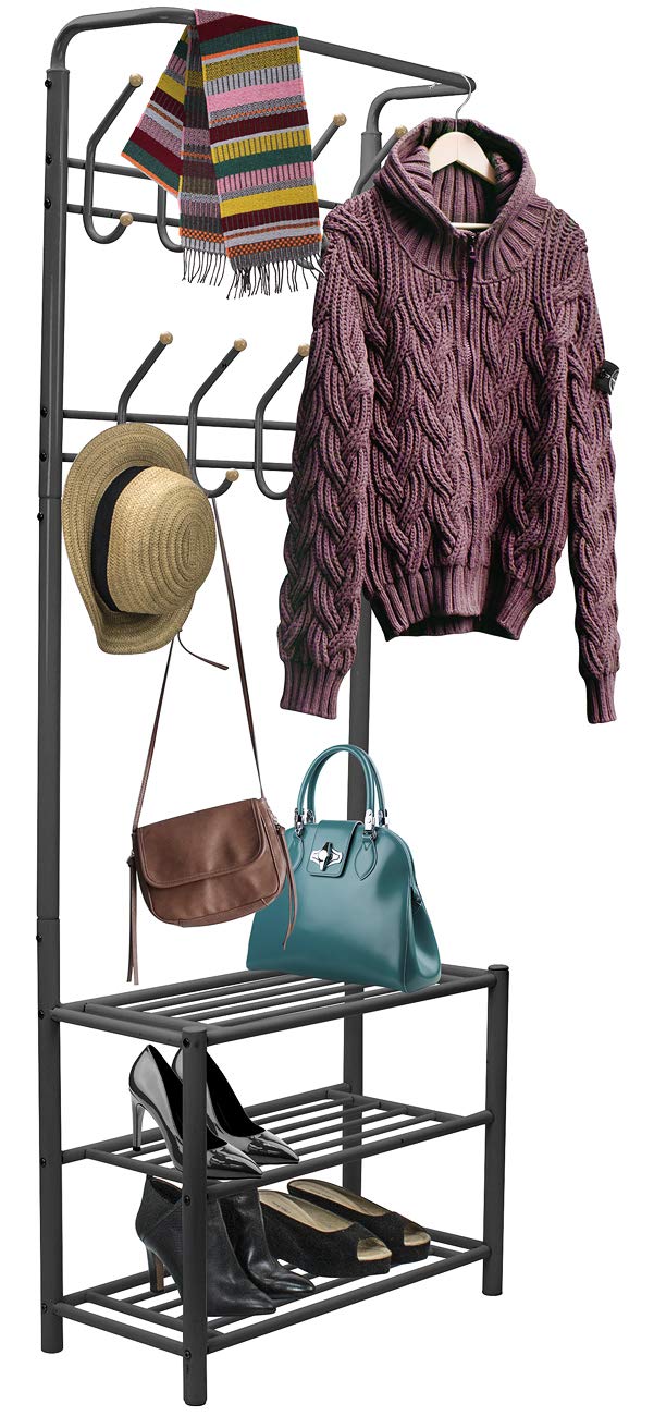 Best wooden coat/shoe rack bench