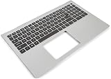 Dell Inspiron 15 3510 3520 3530 Palmrest Keyboard US English Silver 0HM1XV