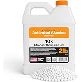 Activated Alumina Desiccant Beads for 3D Printer Filament Reusable (2lb) | Rechargeable Reusable Desiccant Packs, Filament Storage &amp; Dry Box Drying Beads, Silica Gel Moisture Absorber, Made in USA