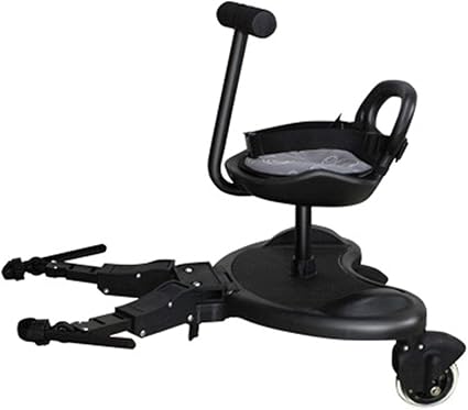 stroller board with seat