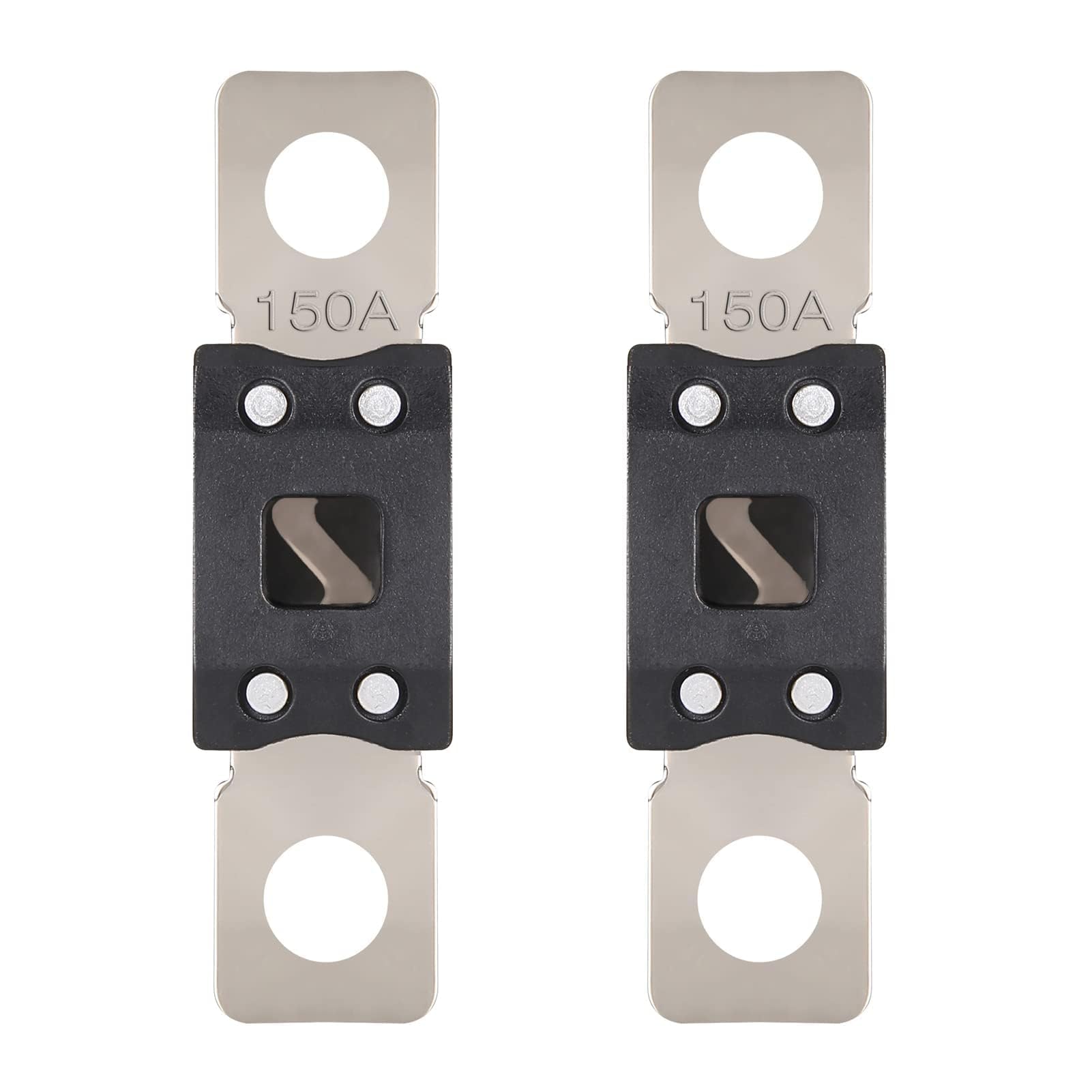 VEXUNGA Mega Fuse 150A MEGA/AMG/ANM Screw Fuse 150 Amp 150Amp High Current Strip Bolt-on Fuses for Cars (Pack of 2pcs)