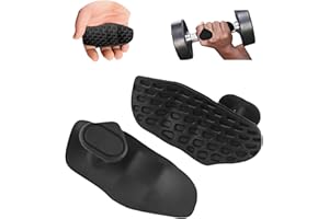 Jopplim Anti-Slip Workout Grips, Ergonomic Workout Gloves, Weight Lifting Grips, for Men and Women, Silicone Gym Grips Pads, 
