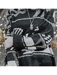 OLYSHE - Collar con colgante para mujer, plata Swarovski, regalo para el día de la madre, aniversario, cumpleaños