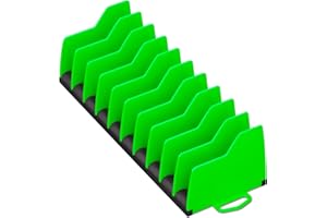 Ernst Manufacturing Plier Pro Premium No-Slip Plier Organizer: Toolbox Organization Solution in Vibrant Green for Pliers, Cutters, Slip Joint Pliers - Made in USA