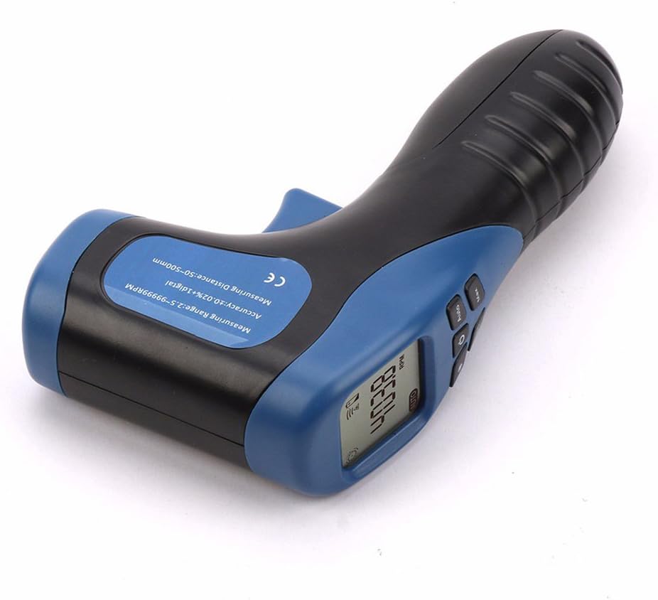 RGBS Non-Contact Digital LCD Handheld Laser Photo Tachometer RPM Tach Gun Motor Speed Meter Guage Tester Measuring Range 2.5-99999 - Image 4