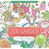 Zen Garden Adult Coloring Book (31 stress-relieving designs) (Artists' Coloring Books)
